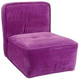 SOFA 1 LUGAR VELUDO SOFT PINK ESCURO 69 X 86 X 73 CM