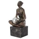 PECA DECORATIVA DE RESINA BRONZE