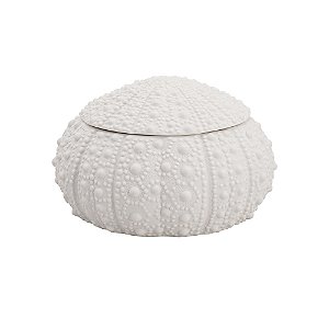 POTE DECORATIVO EM CERAMICA BRANCO