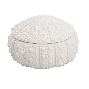 POTE DECORATIVO EM CERAMICA BRANCO