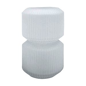 VASO DE VIDRO FOSCO GELO