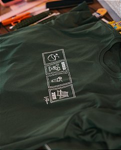 CAMISETA COM MANGA - SELO DE CARTA