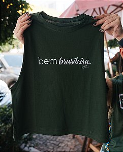 REGATA CROPPED - BEM BRASILEIRA
