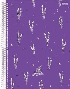Caderno Colegial Lavender São Domingos
