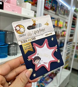 Bloco Adesivo Harry Potter 2 estampas LeoArte