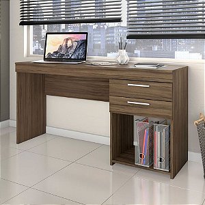 Mesa Office Escrivaninha Nogal - NOTÁVEL
