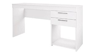 Mesa Office NT 51015 Branco - 2 Gavetas - NOTÁVEL