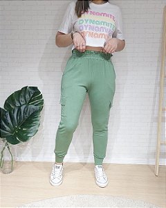 Calça Jogger Basic Verde