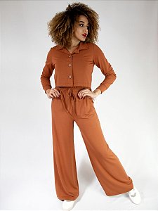 Wide Leg Melissa Caramelo