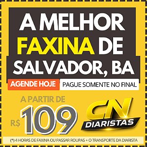 A Melhor Faxina de SALVADOR a partir de R$109
