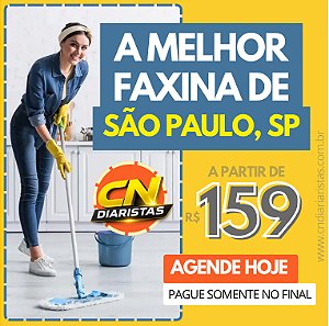 A Melhor Faxina de SÃO PAULO a partir de R$159