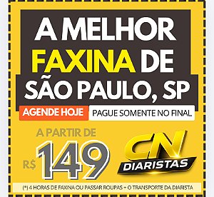 A Melhor Faxina de SÃO PAULO a partir de R$149