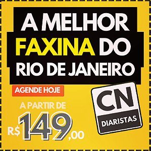 A melhor faxina do RIO DE JANEIRO a partir de R$149