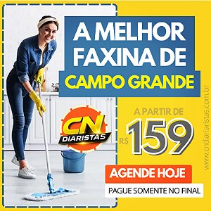 A Melhor Faxina de CAMPO GRANDE a partir de R$149