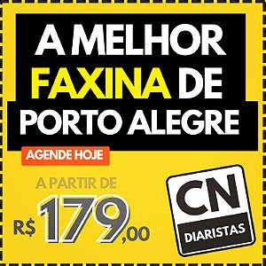 A Melhor Faxina de PORTO ALEGRE a partir de R$179