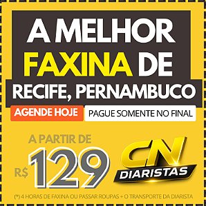 Diaristas em RECIFE a partir de R$129