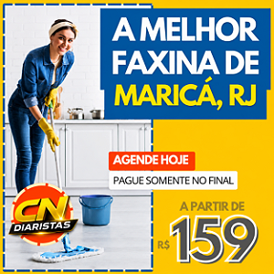 A Melhor Faxina de MARICÁ a partir de R$159