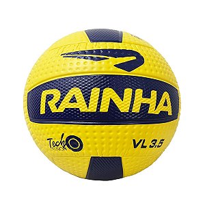 Bola de Volei Rainha 3.5 Quadra Praia Profissional - Amarelo