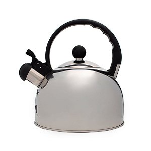 Chaleira Com Apito Aço Inox 2 Litros Indução