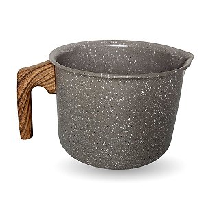 Leiteira Caneca Fervedor Ceramica Indução 1,5 - Grafite