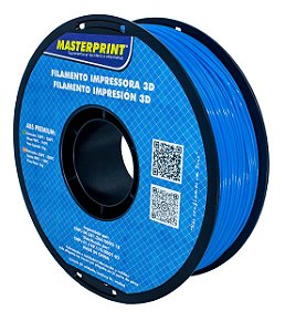 Filamento ABS - Masterprint Azul 1kg - 1.75mm