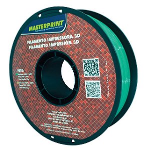 Filamento PETG - Masterprint Verde 1kg - 1.75mm