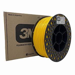 Filamento PLA - 3N3 Amarelo 1KG - 1.75mm