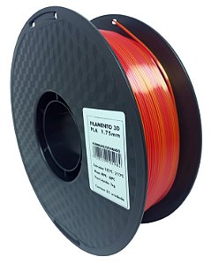 Filamento PLA - Masterprint Vermelho Dourado 1kg - 1,75mm