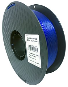 Filamento PETG - Masterprint Transl. Azul 1kg - 1,75mm