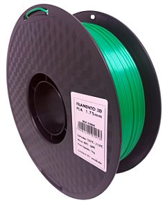 Filamento PLA - Masterprint Silk Verde 1kg - 1,75mm