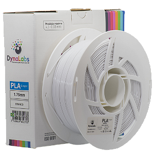 Filamento PLA - DynaLabs Branco 1KG - 1.75mm