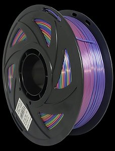 Filamento PLA Hyper Speed - Masterprint Silk Rainbow 1kg - 1,75mm