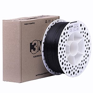 Filamento PLA+ Matte - 3NMax Preto 1KG - 1.75mm