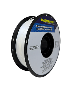 Filamento PLA Hyper Speed - Masterprint Silk Branco 1kg - 1.75mm