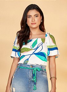 26879 BLUSA PLANO ESTAMPADA