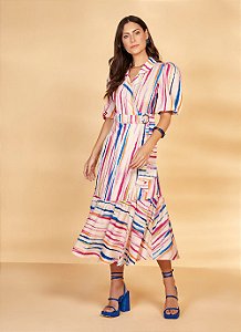 VESTIDO PLANO ESTAMPADO C/ TRANSPASSE 125CM 26881