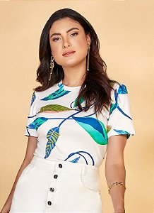 26989 T-SHIRT MALHA ESTAMPA