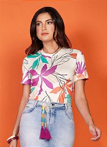 269891 T-SHIRT MALHA ESTAMPADA