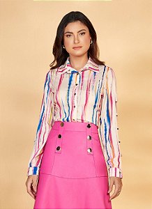 26889 CAMISA PLANO ESTAMPADA