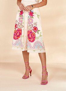 26990 SAIA PLANO EVASE ESTAMPADA C/ CÓS DE ELASTICO 80CM