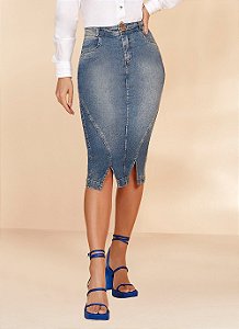 26916 SAIA JEANS TRADICIONAL C/ RECORTE 70CM