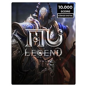 Mu Legend 10.000 Gcoins - Cartão Recarga Código Digital
