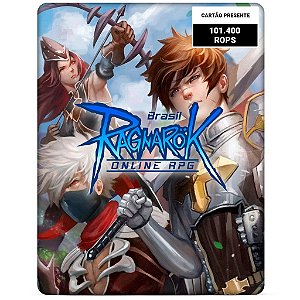 Ragnarok 101.400 ROPS Código Digital - Cartão Presente