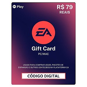 EA Gift Card R$79 – Código Digital