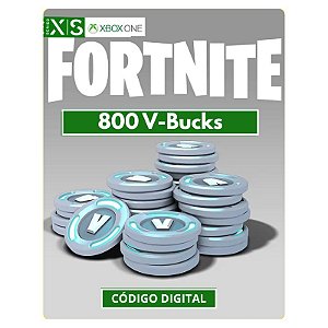 Fortnite 800 V-Bucks Xbox - Código Digital
