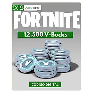 Fortnite 12.500 V-Bucks Xbox - Código Digital
