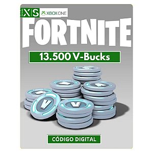 Fortnite 13.500 V-Bucks Xbox - Código Digital