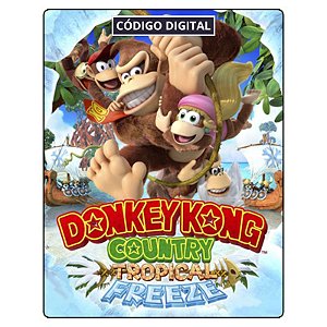 Donkey Kong Country: Tropical Freeze – 16 Dígitos Nintendo Switch Jogo Digital