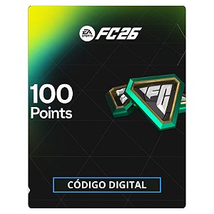 EA SPORTS FC 26 - 100 FC Points PS4 e PS5 Código Digital
