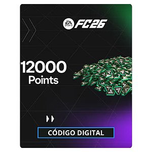 EA SPORTS FC 26 - 12.000 FC Points PS4 e PS5 Código Digital